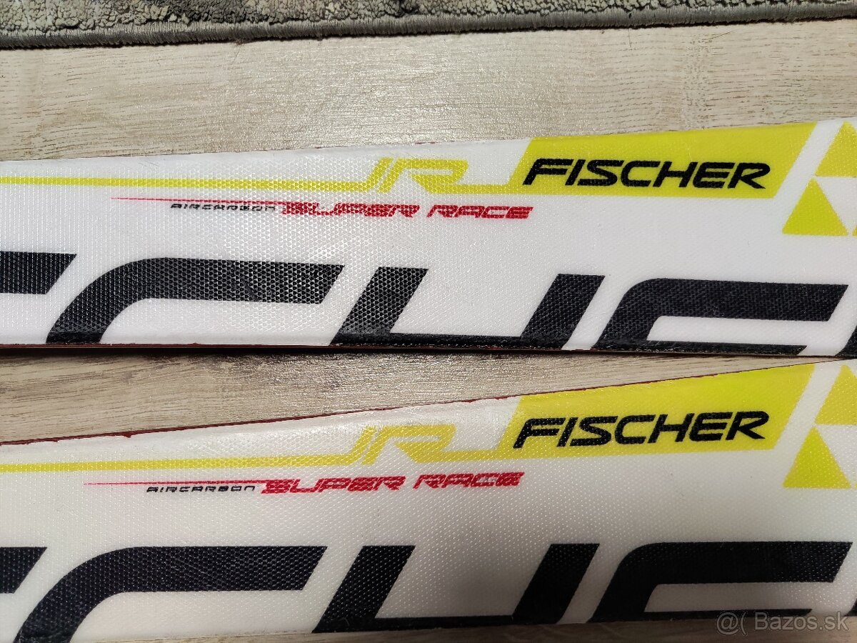 Predám detské lyže Fischer Super Race JR, 140cm - 2