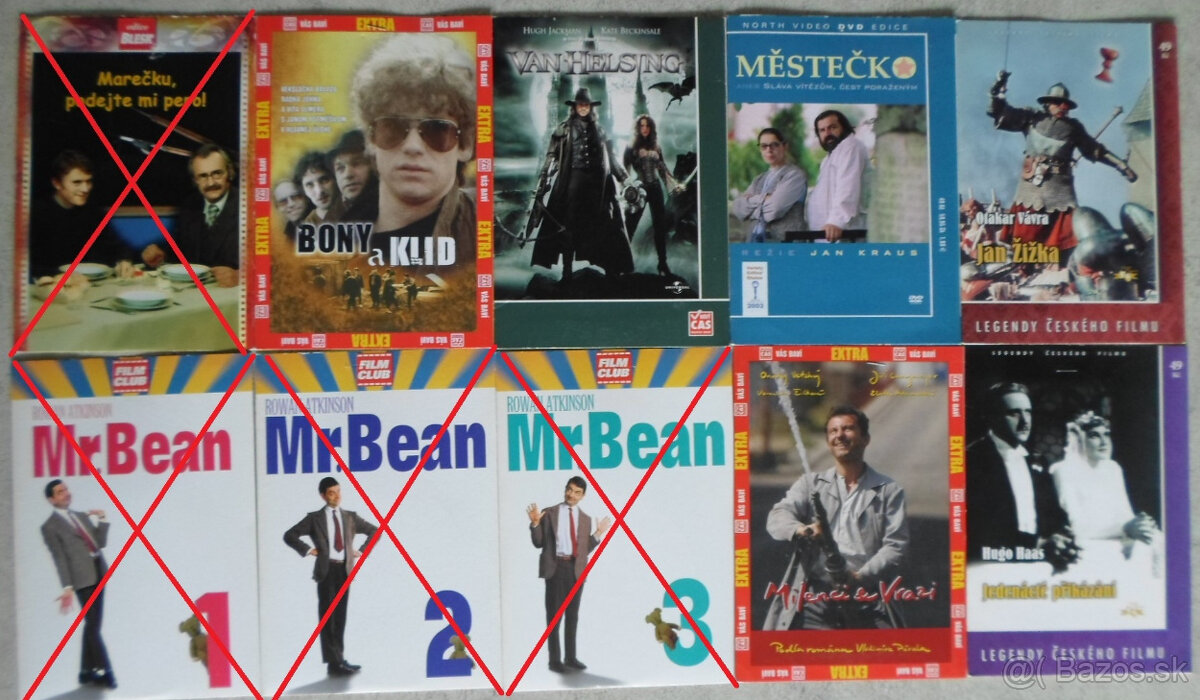 ♦️ DVD - FILMY - ORIGINÁLY ♦️ - 2