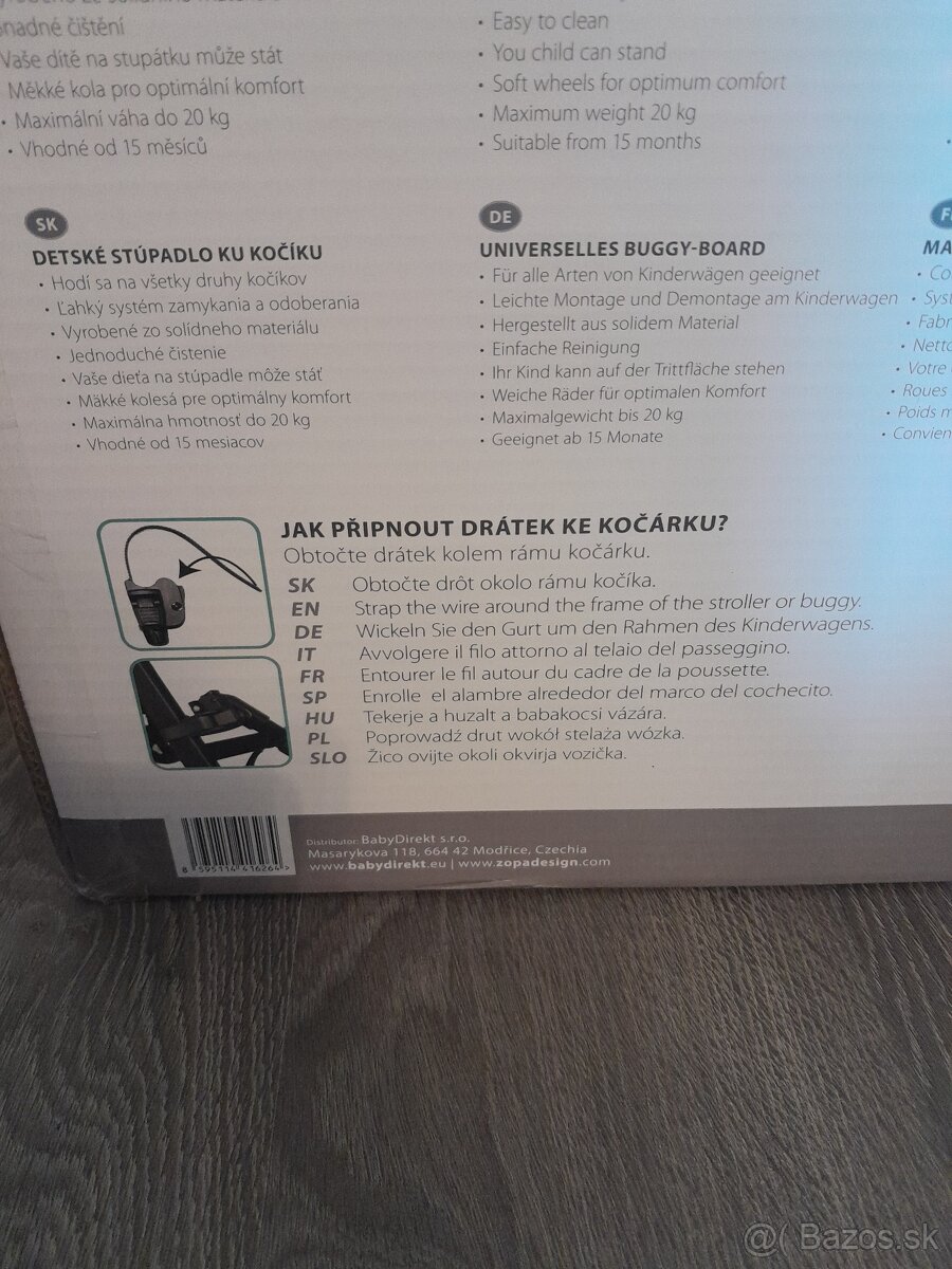 stupátko na kočík - 2