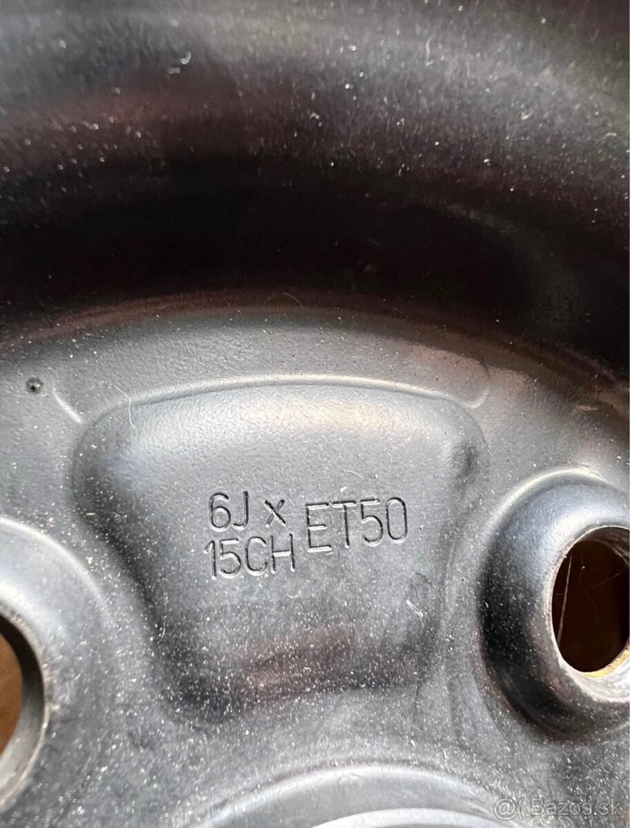 Plechové disky Suzuki SX4, 5x114,3: 6Jx15ch ET50 - 2