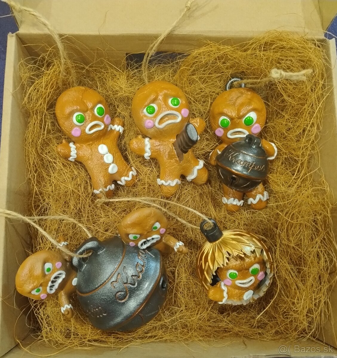 Krampus :Sada ozdôb - 2