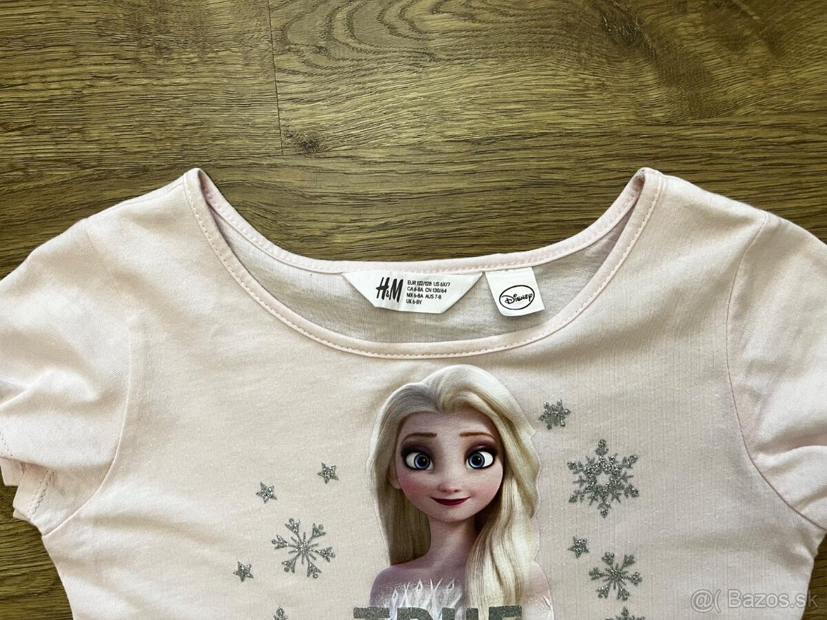Šaty Frozen H&M, veľkosť 122/128 - 2