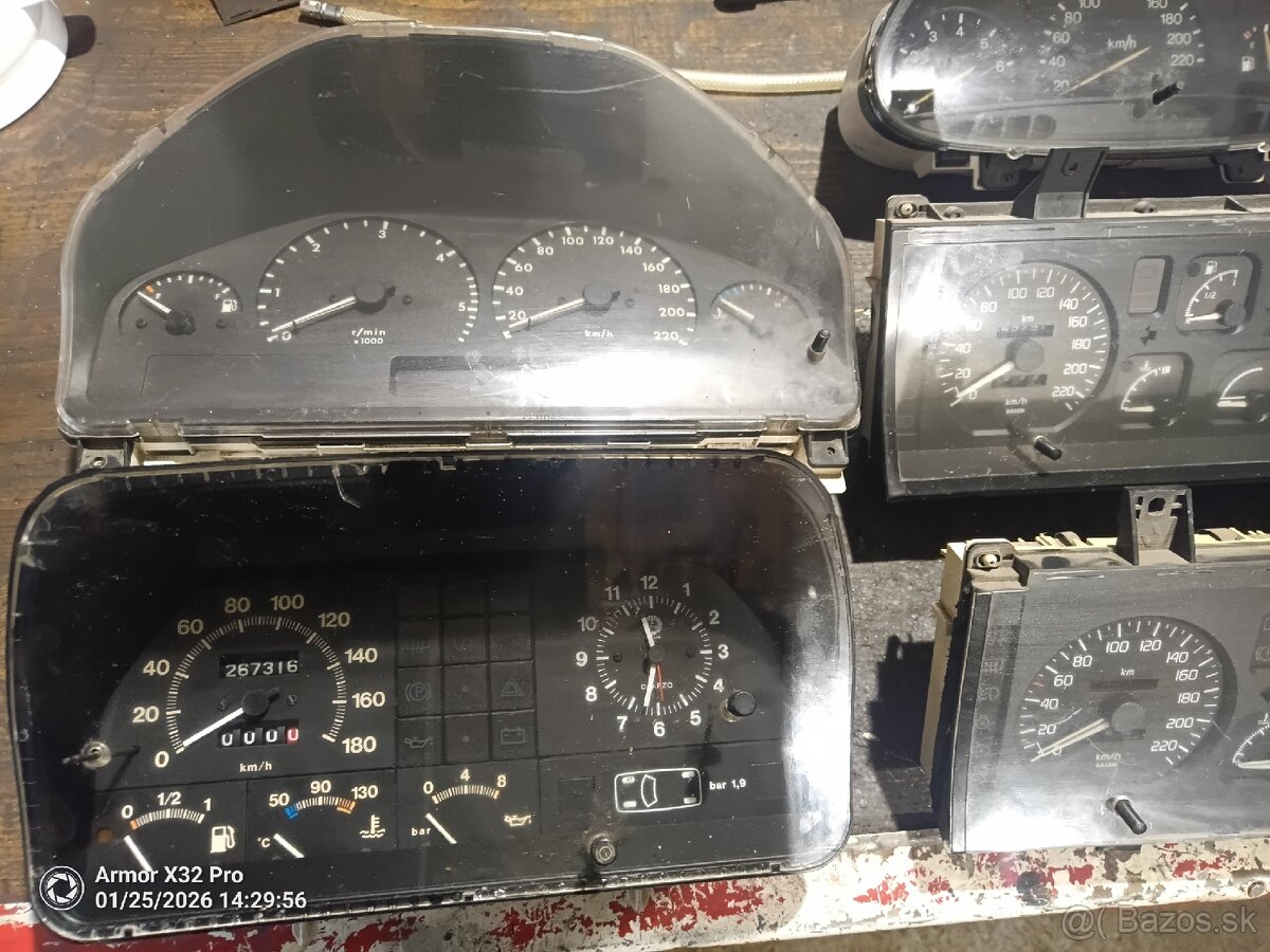 Budíky - prístrojovka - 2