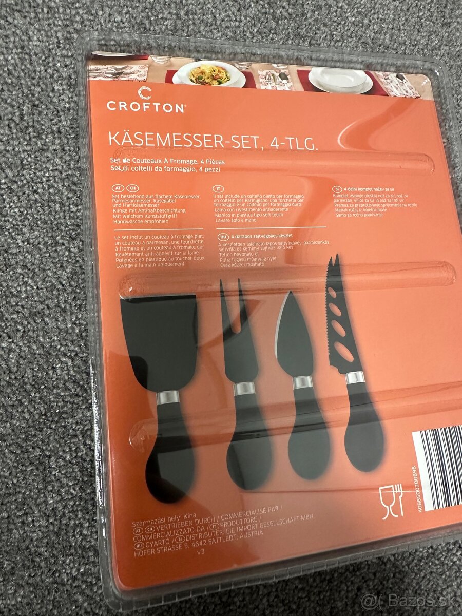 Sada servirovacích Nožov na Syry - 2