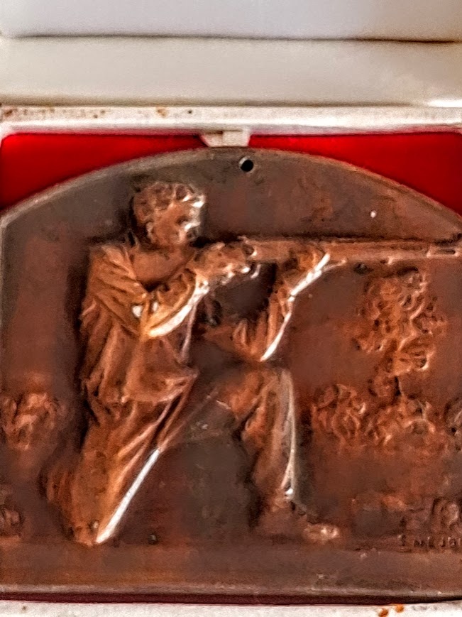 STRELECKA PLAKETA BRONZOVA - 2