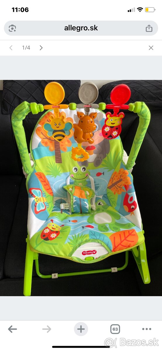 Hojdacie vibračné kreslo - 2