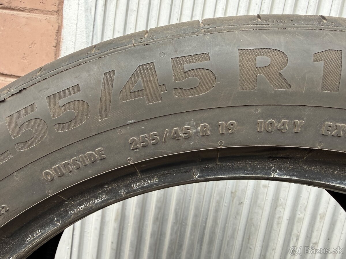Letne pneumatiky CONTINENTAL 255/45 R19 - 2
