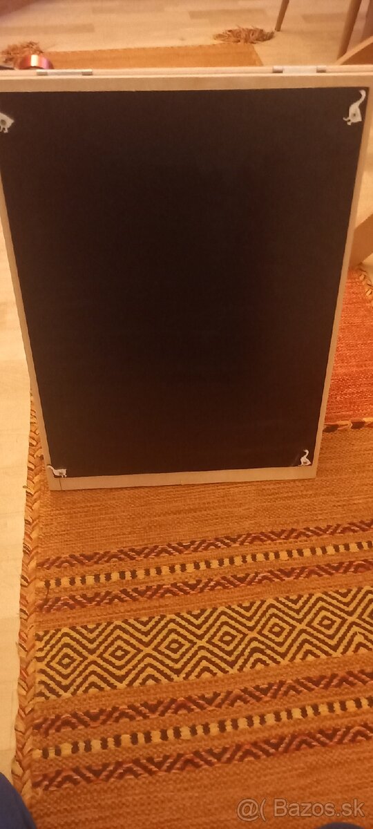 Montessori drevená tabuľka Farma - 2