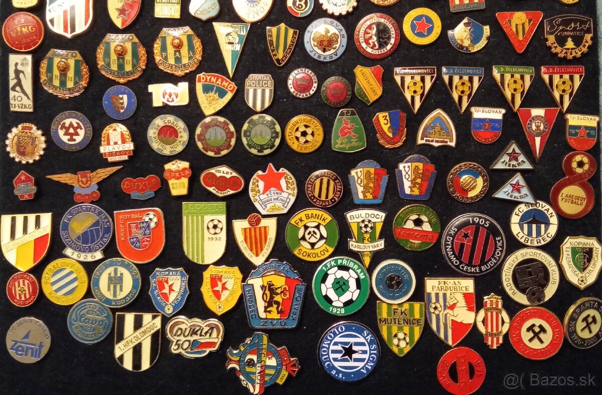 Predám české futbalové odznaky - 2