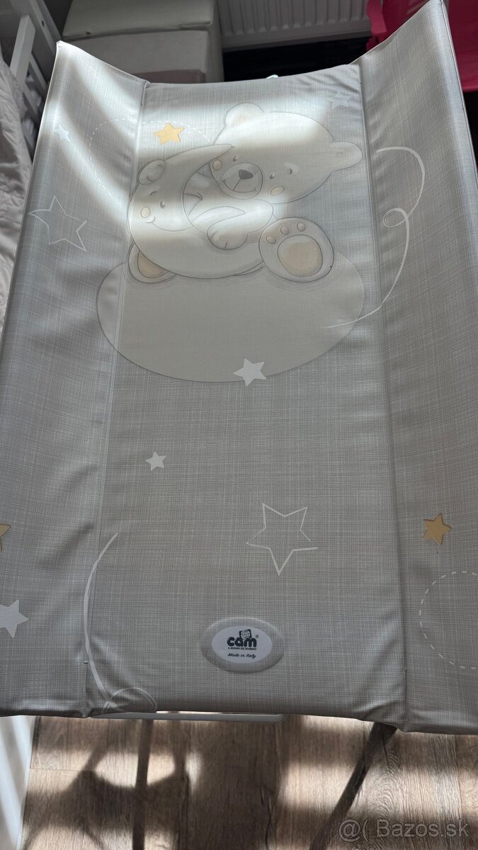 CAM PREBAĽOVACÍ STÔL S VANIČKOU - 2