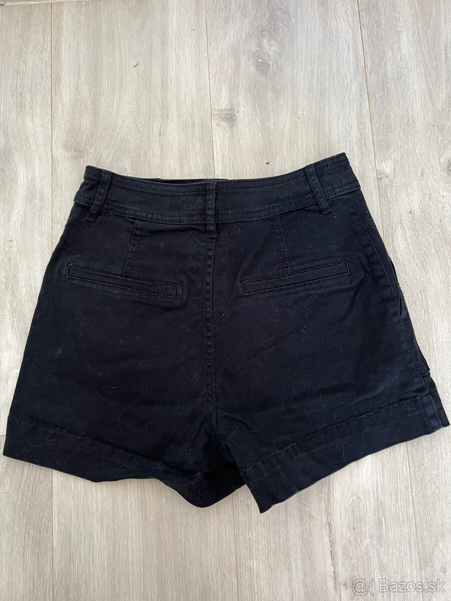 H&M dámske šortky s vysokým pásom - 2