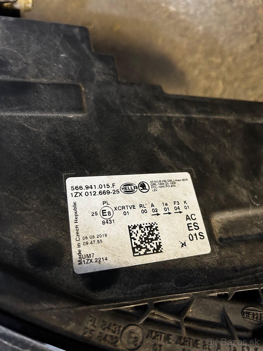 ✅ŠKODA KODIAQ ľavé svetlo LED - 2