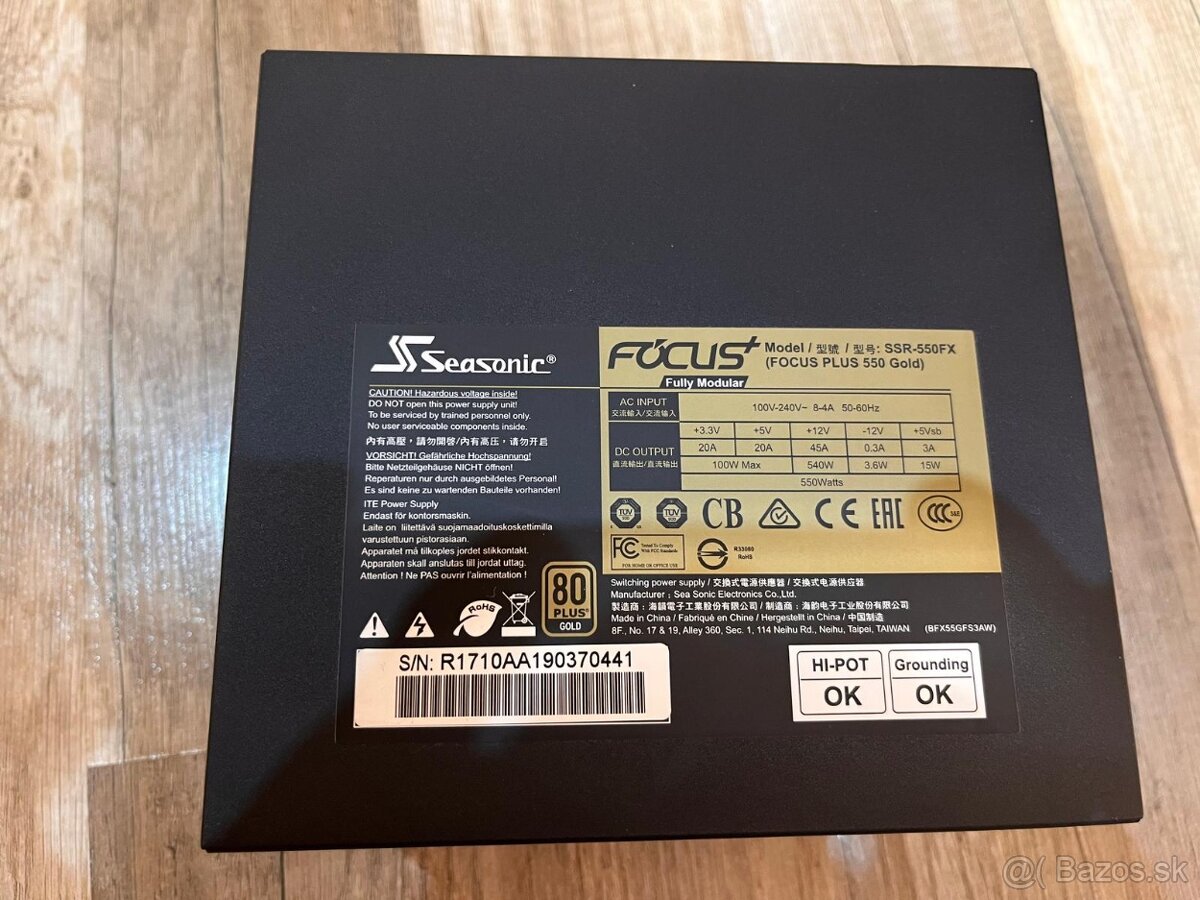 Seasonic Focus GX 550 W Gold - 2