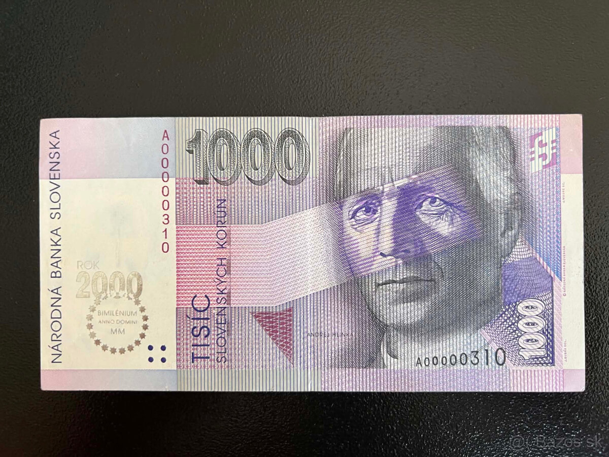 Slovenské bankovky ( Bimilenium ) - 2
