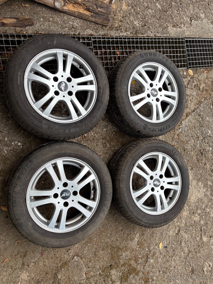 ProLine Wheels PLW R15 4×108 ET25 + Goodyear EfficientGrip - 2