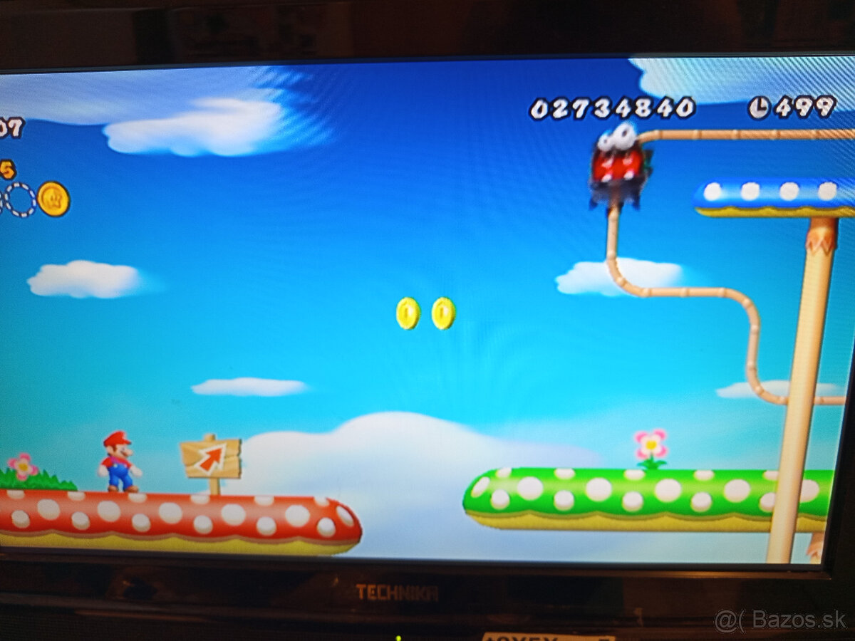 Nintendo Wii - Samotná konzola+Sensor Bar+HDMI red. - 2