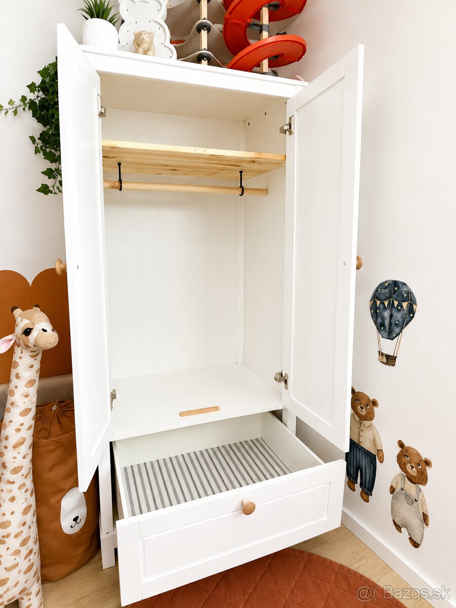 Biela skrina SUNDVIK (Ikea) - 2