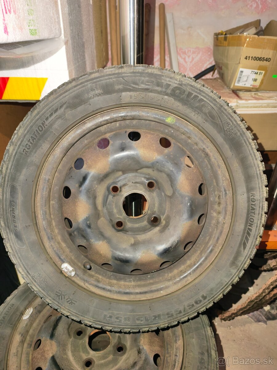 Zimné kolesá 195/55 R15 - 2