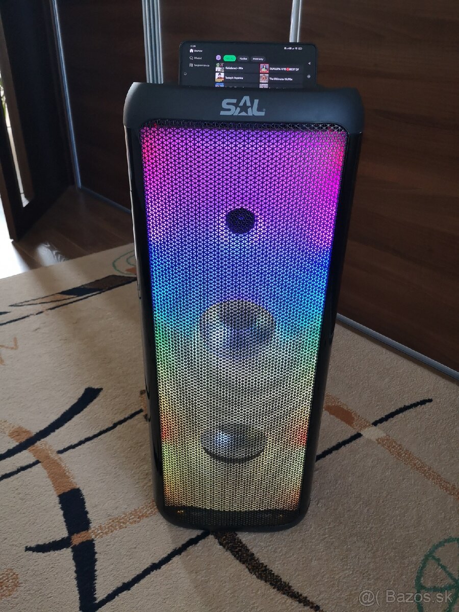 Predám bezdrôtové DJ Repro Sal PAR221 s BT mikrofonom - 2