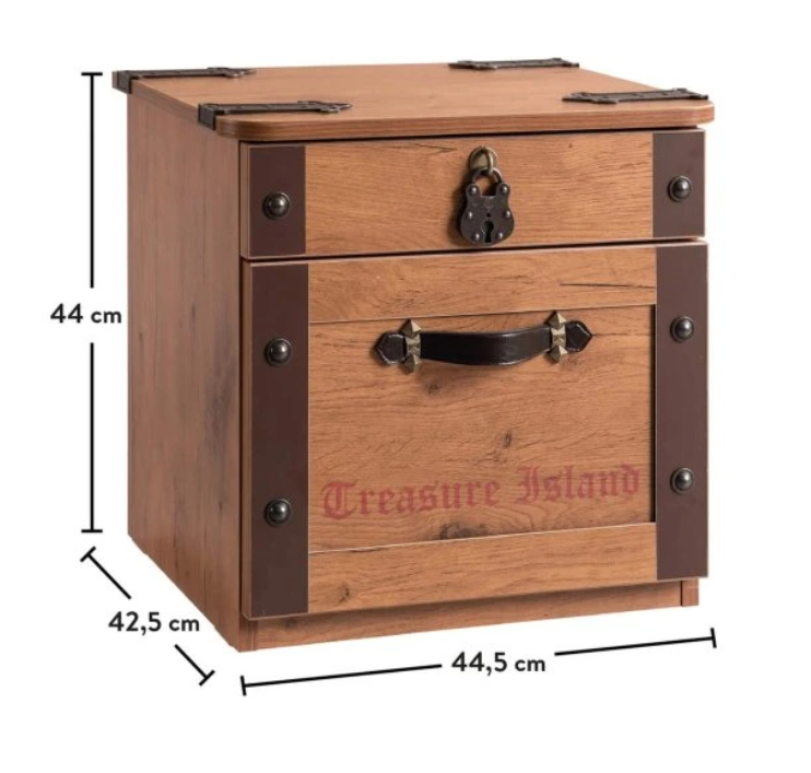 Nočný stolík od firmy CILEK séria Black Pirate - 2