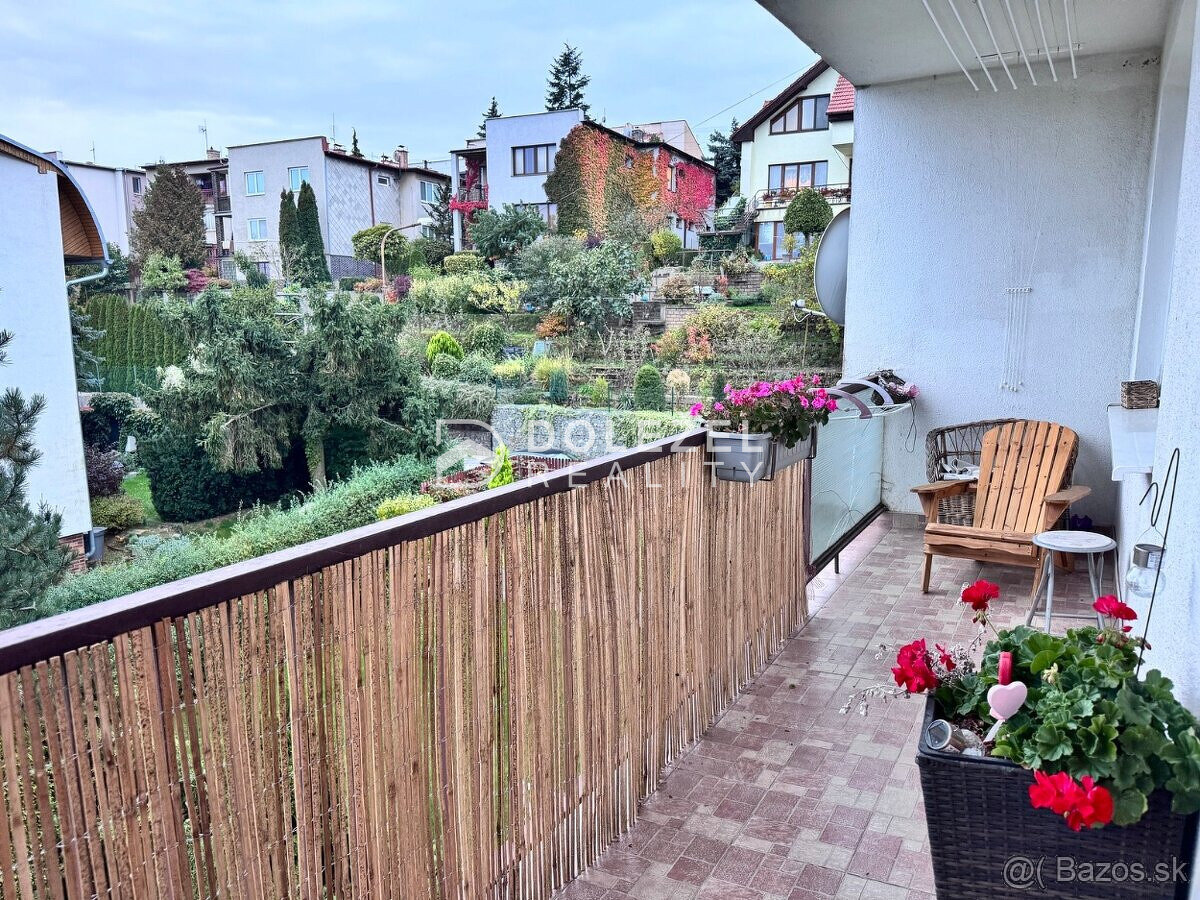 Predám krásny 4 izb. tehlový byt, 100 m2, garáž, 2 loggie, z - 2