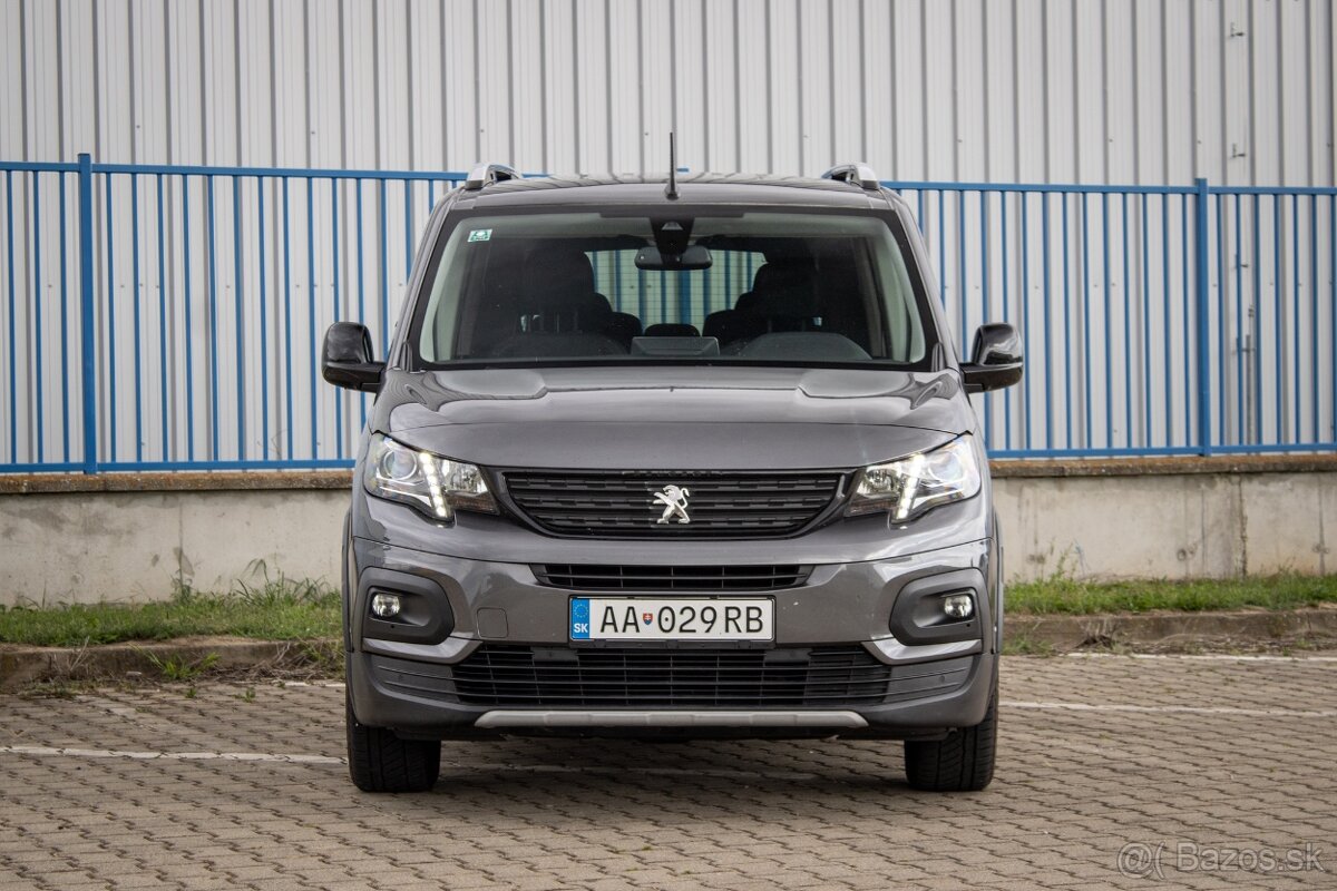 Peugeot Rifter Long 1.5 BlueHDi 130 GT Line A/T - ťažné - 2