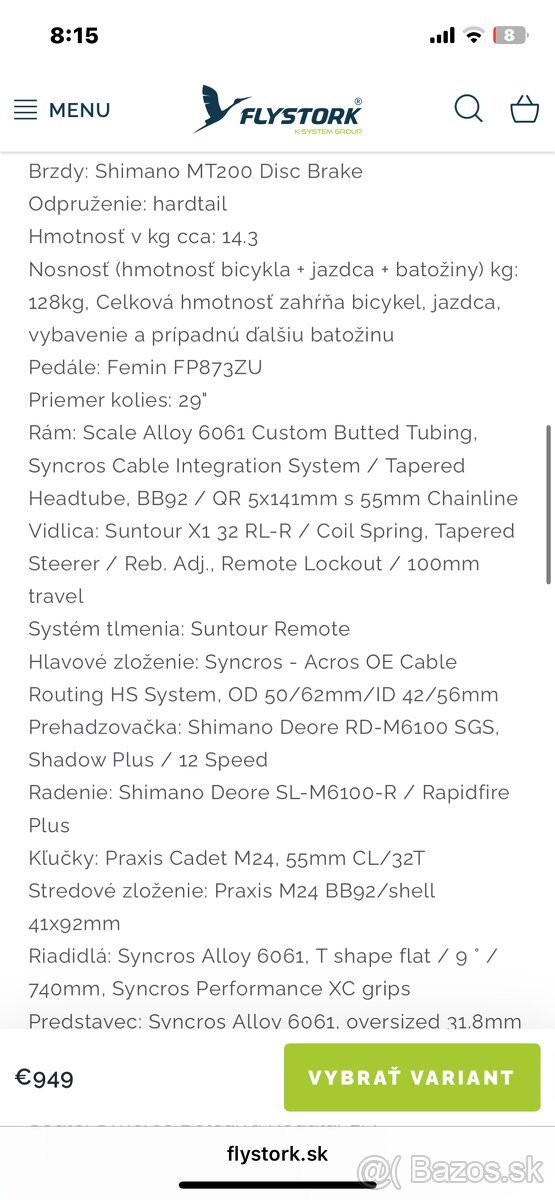 Scott Scale 980 2025 (velkosť 29 / S) - 2