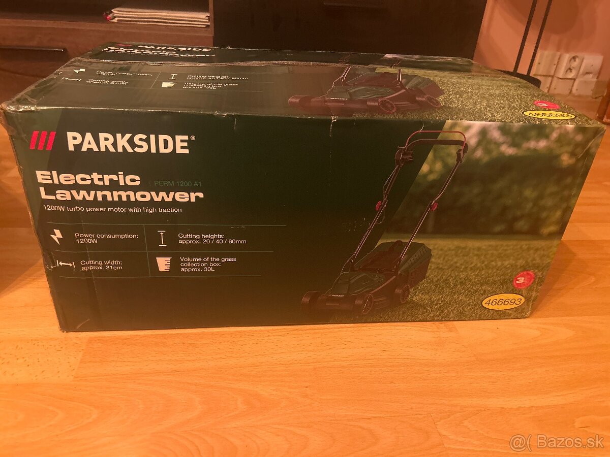 Predám elektrickú Parside kosačku - 2