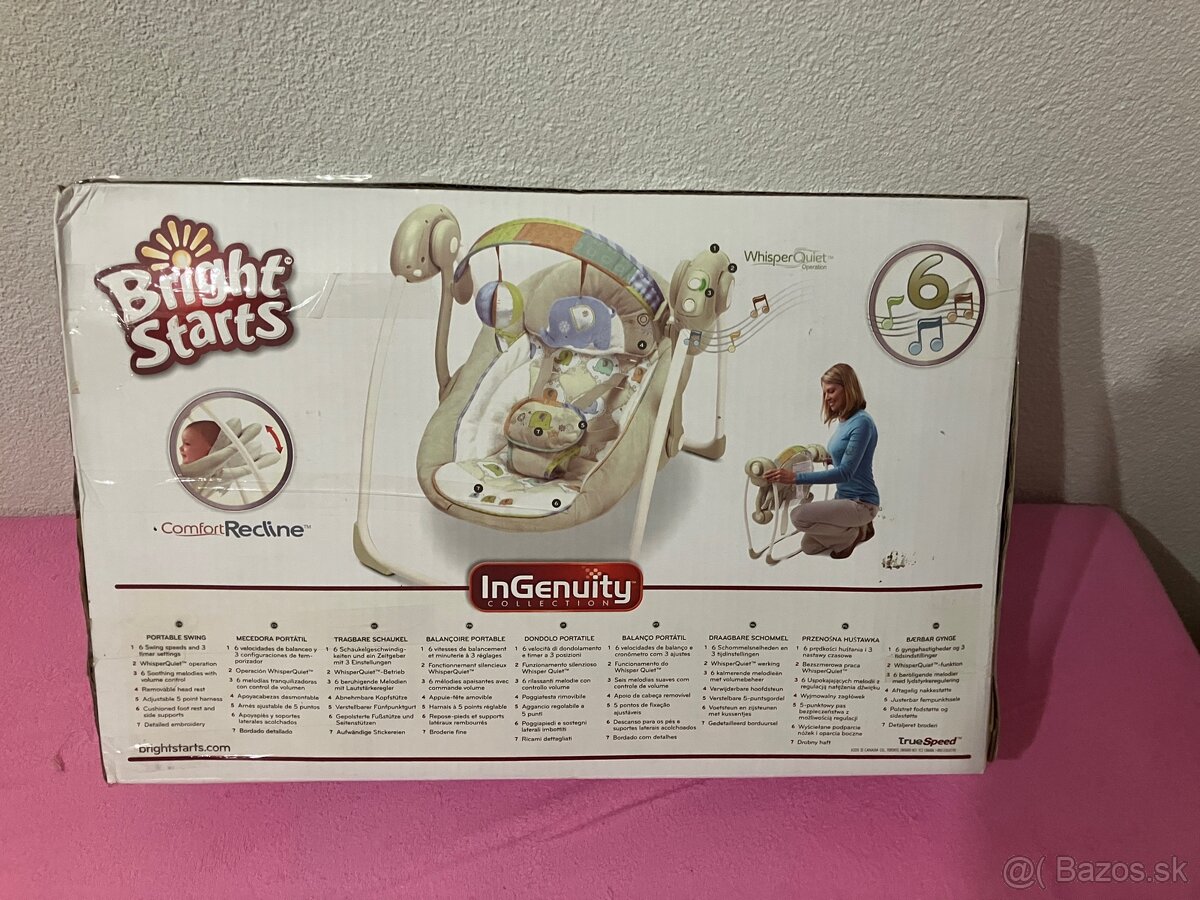 Elektricka hojdačka pre bábätko - 2