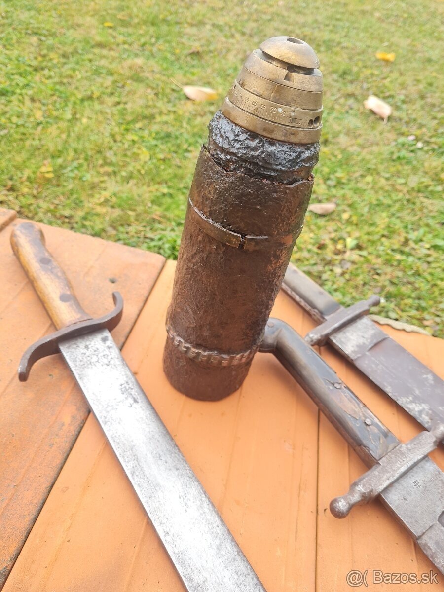 Rakúsko-Uhorský šrapnel z časovačom - 2