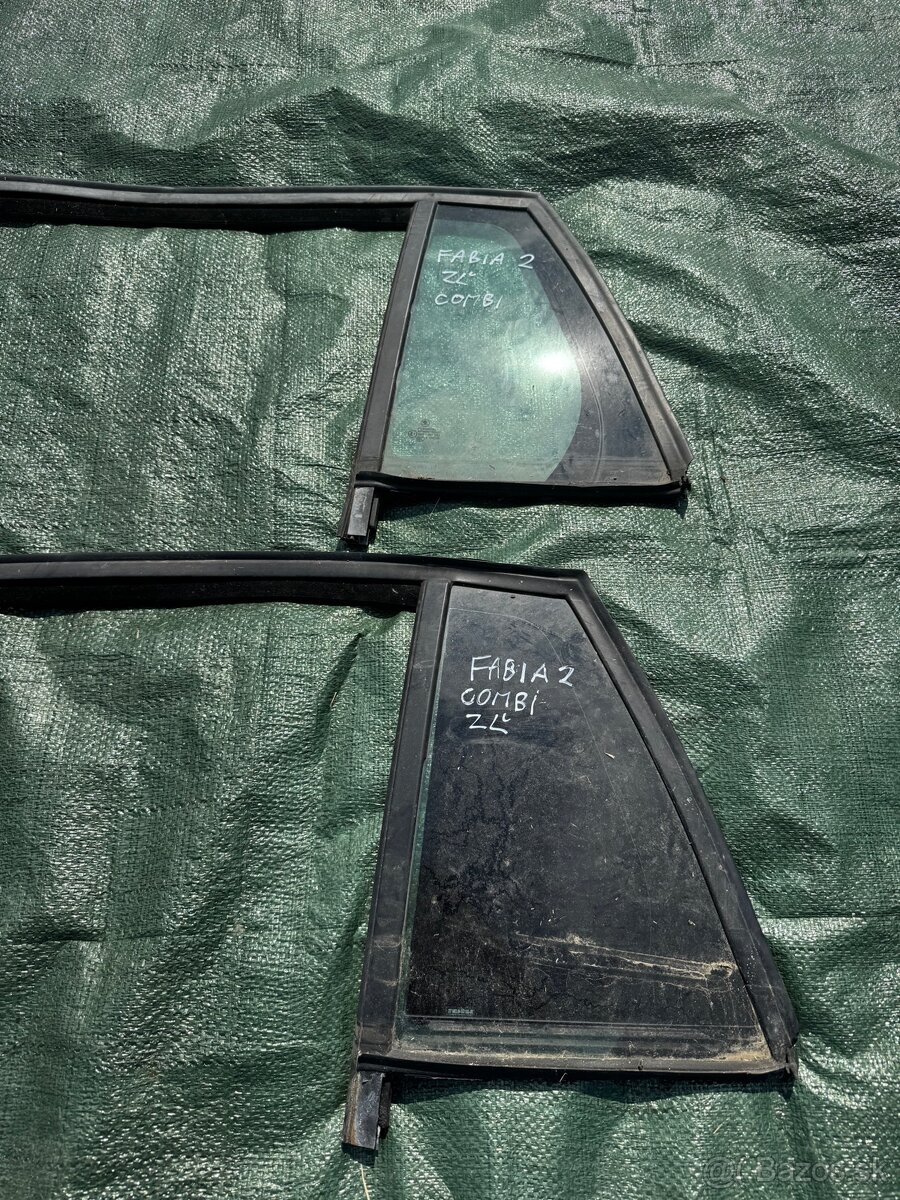 Zadné pevné okno ľavé Fabia 2 Combi - 2