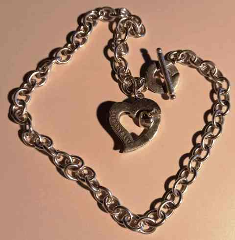 Strieborná retiazka TIFFANY & CO - 2