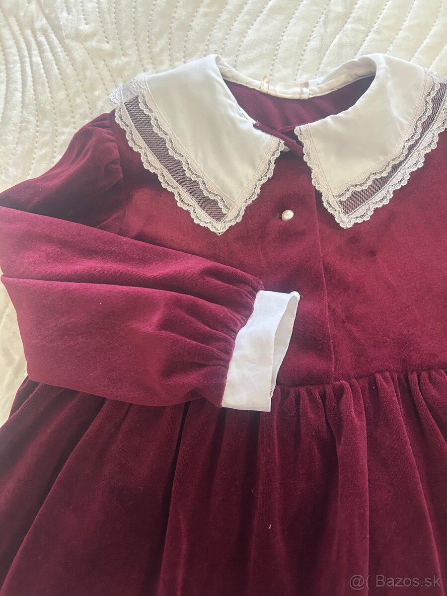 Slavnostne(vianocne) saty 3-4r - 2