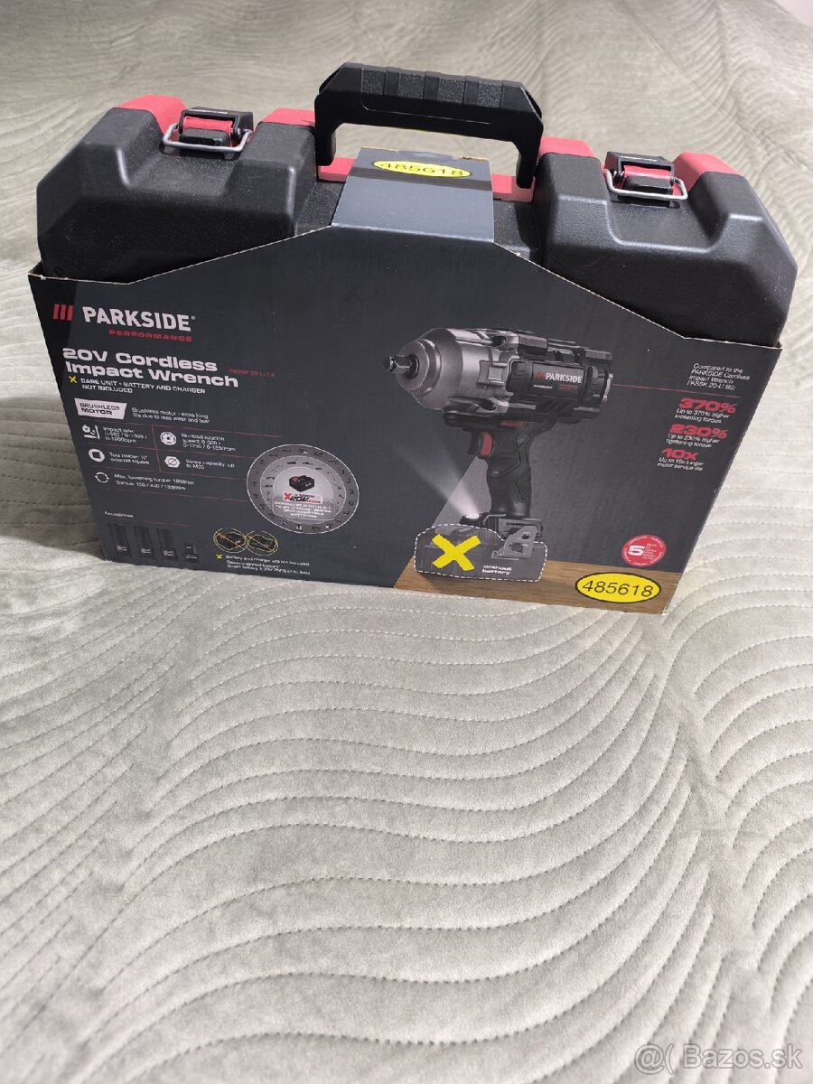 Predam aku rázový uťahovák PARKSIDE PERFORMANCE® - 2