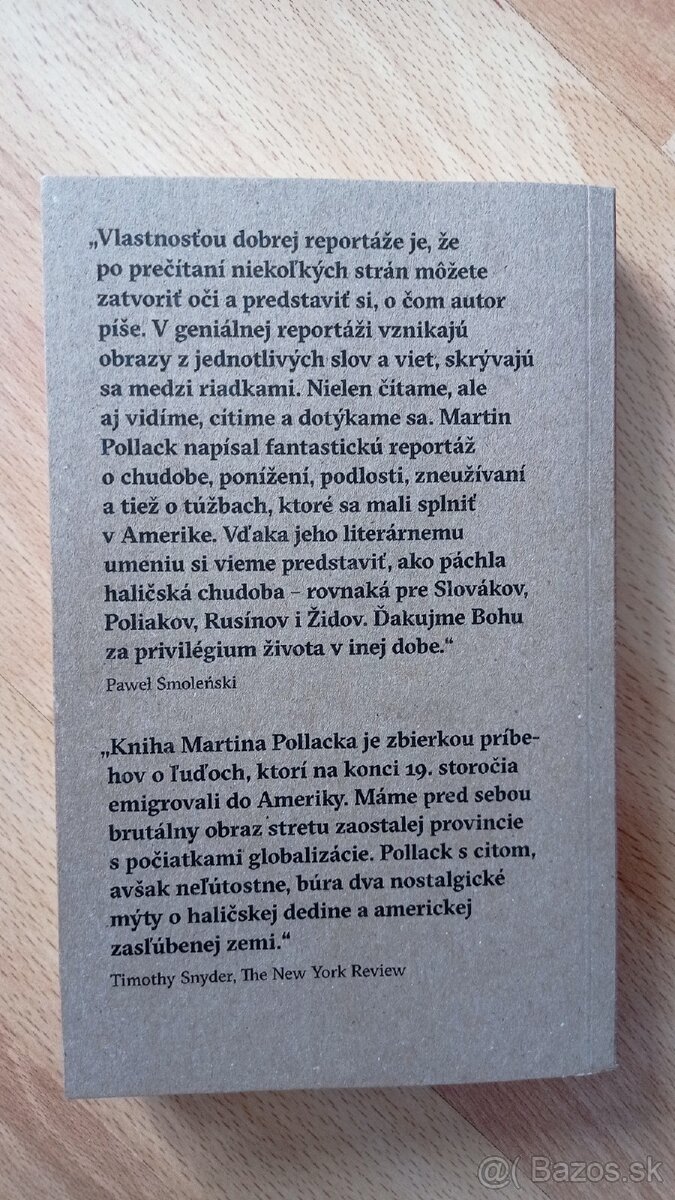 Americký cisár - Martin Pollack (Absynt, 2016) - 2