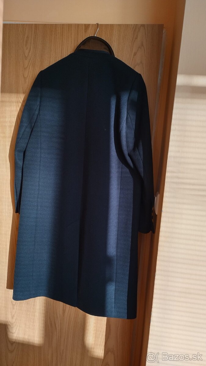 Dámsky flaušový kabát pre nízke postavy. - 2