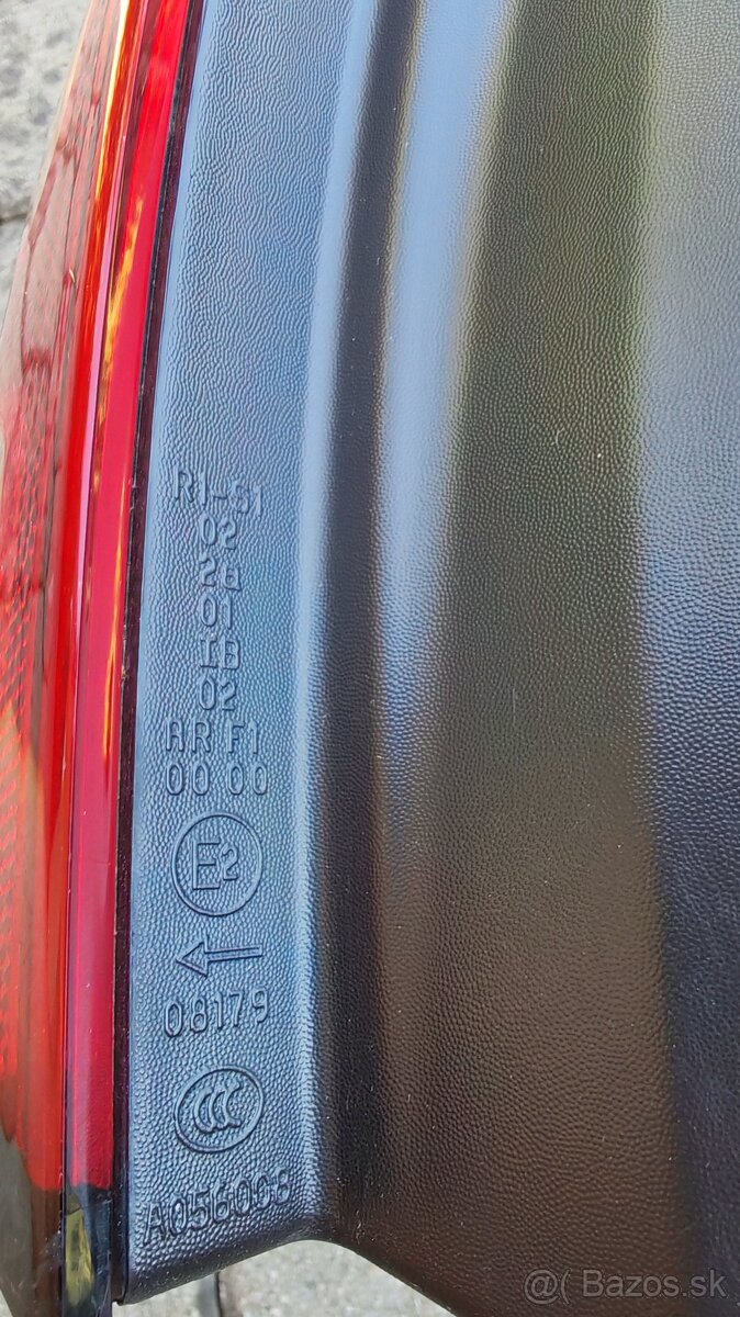 Zadné svetlá Citroen C3 - 2
