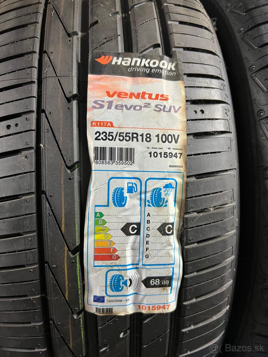 Letné pneumatiky hankook 235/55R18 - 2