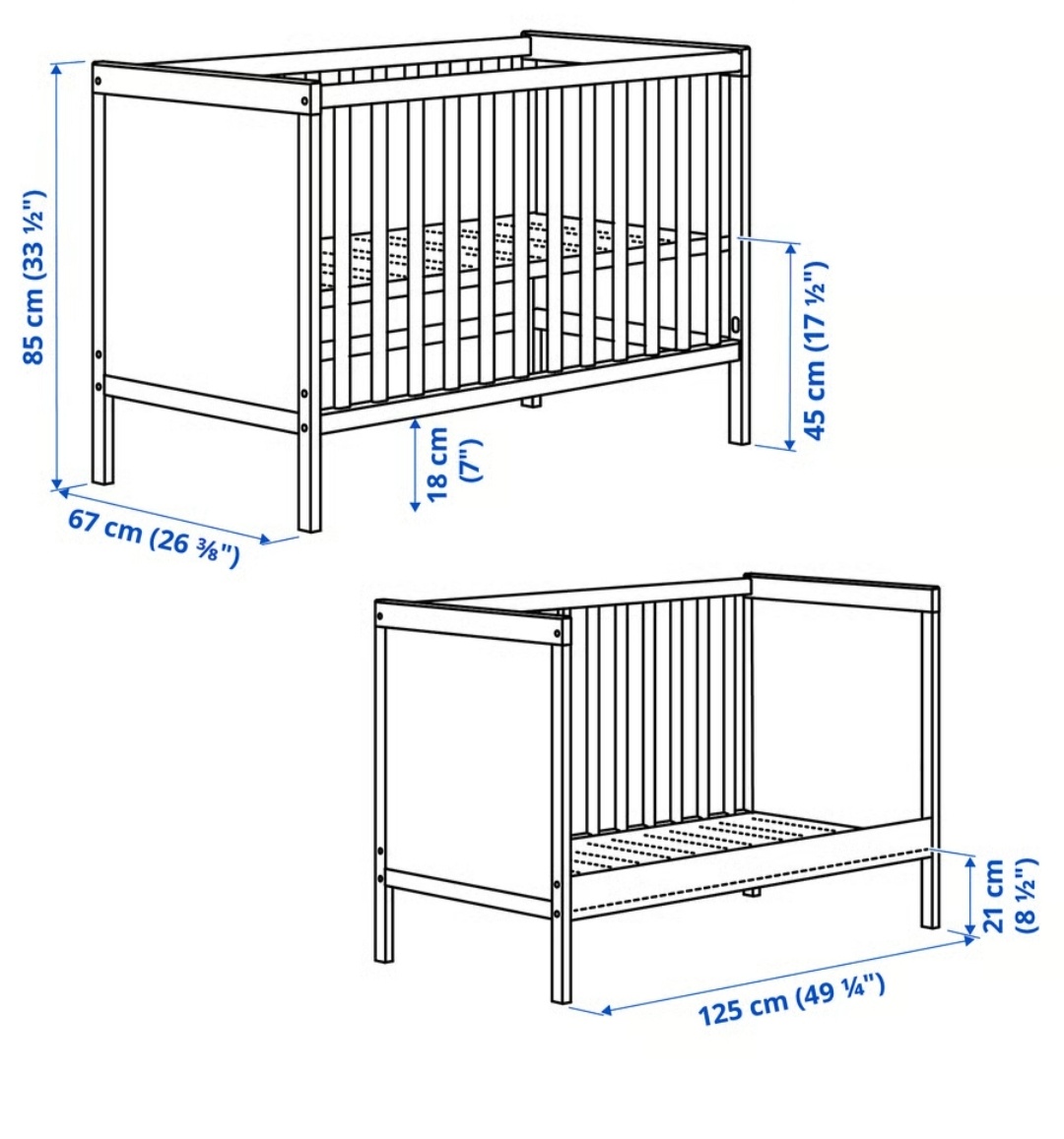 Detská postieľka IKEA SUNDVIK - 2