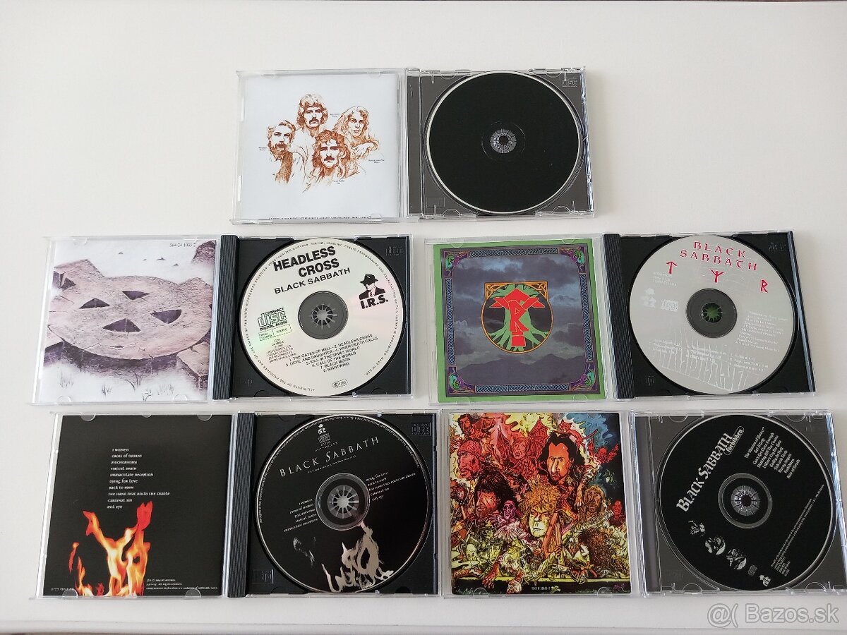 Black sabbath cd. Rockové a metalové cd. - 2