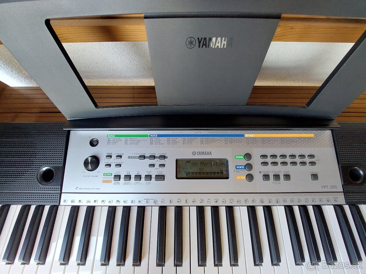 Klávesy Yamaha YPT 255 - 2
