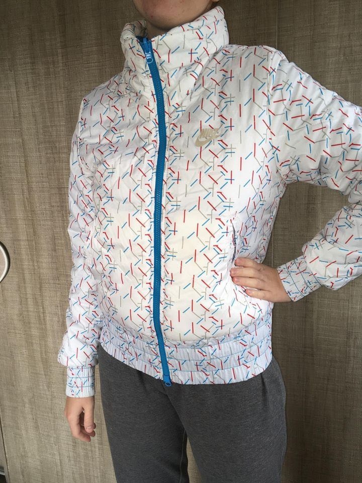 nike retro original obojstranna sportova bombera-bunda - 2