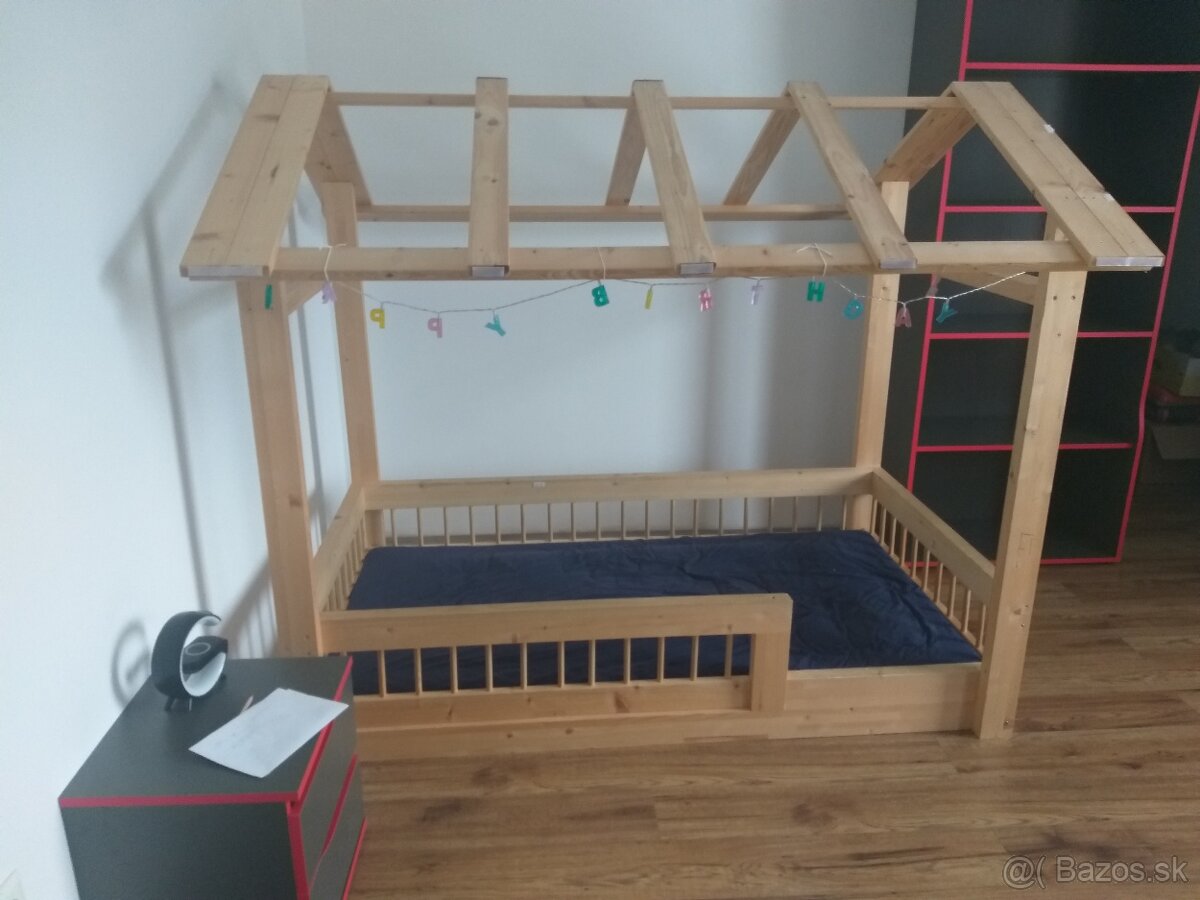 Detská postielka, domčeková postiela - 2