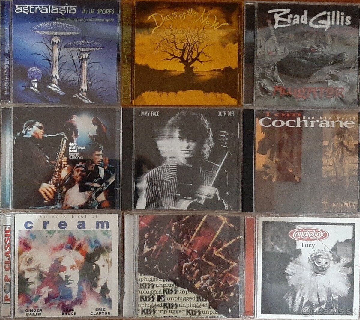 CD predaj: Tarja, Plant, Cream, Page... - 2