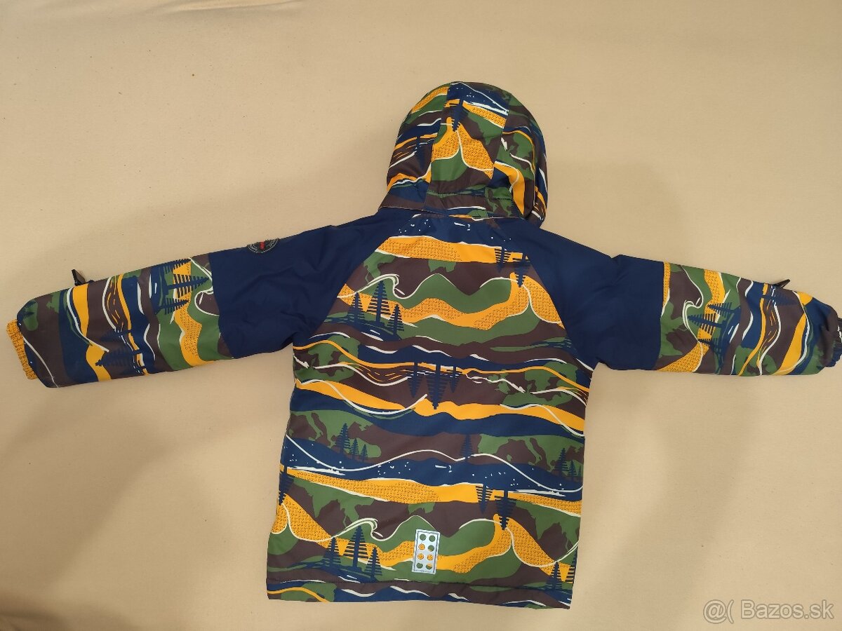 Detská zimná bunda LEGO veľkosť 116 - 2