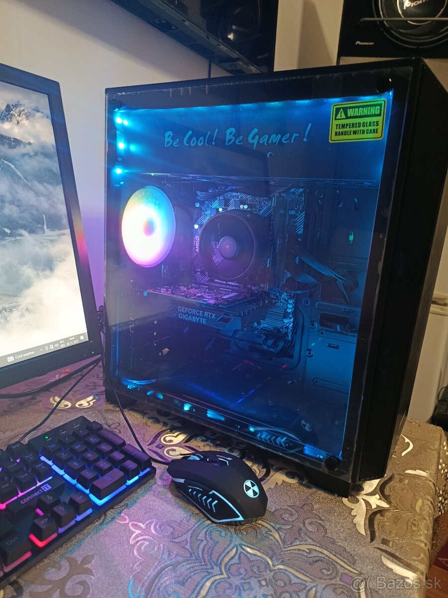 Nové herné PC AMD 8jadro, RTX3050 6GB, wi-fi, bluetooth - 2