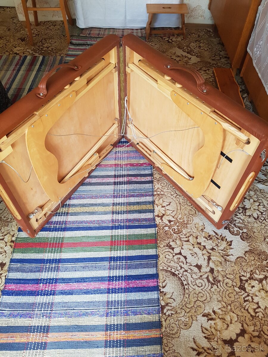 Kožená masérske ležadlo - 2