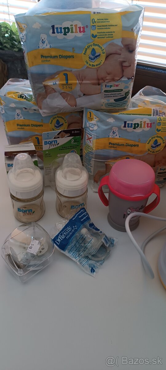 Balík odsávačka, fľaše a ohrievač mlieka - 2