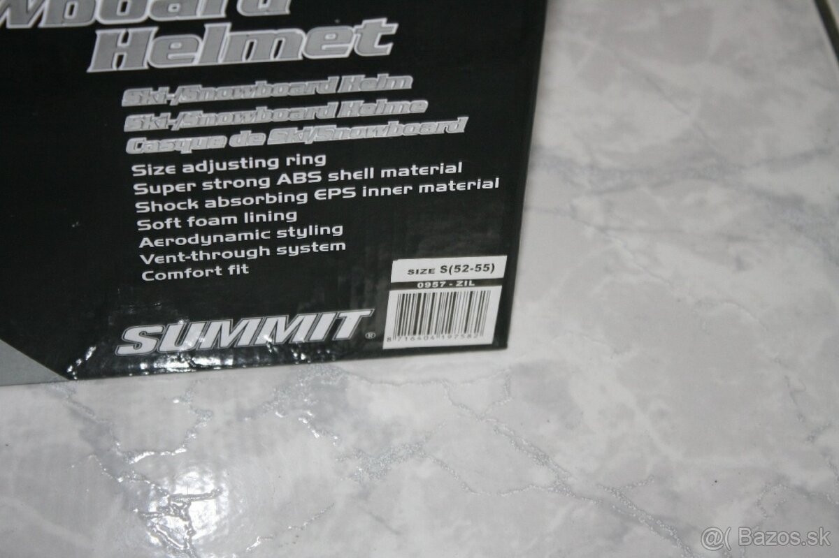 lyžiarska prilba Sumit 52 do 55 , nova - 2