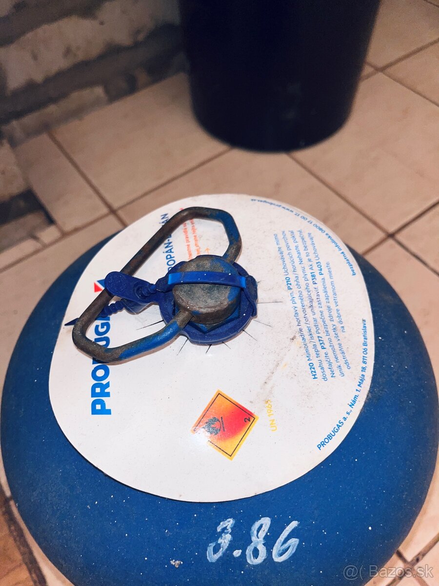 Plynova flasa 2kg - plna - 2